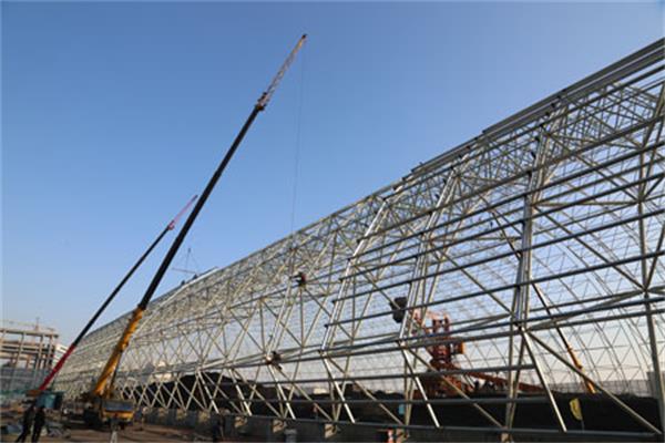 梅河口网架工程的重要性及网架施工与加工厂的作用